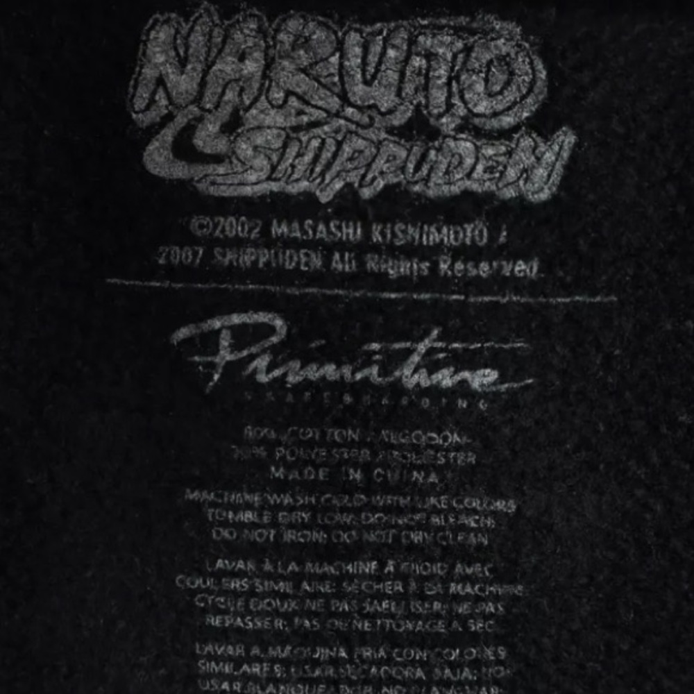 Primitive Naruto Graphic Hoodie, Comes with matching black sweatpants.